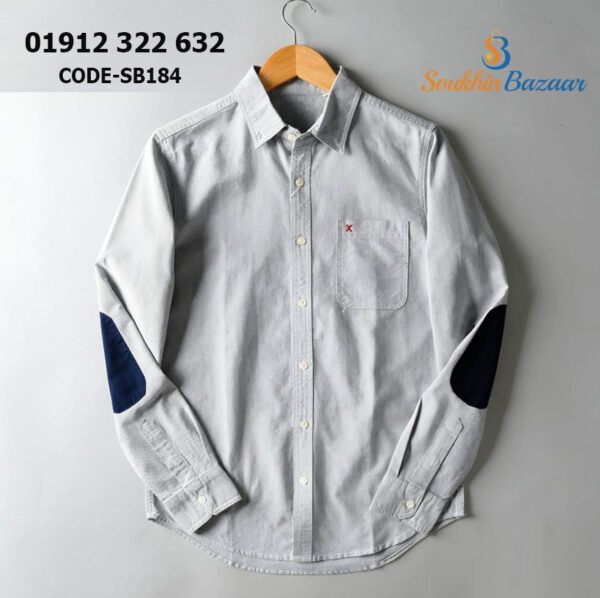 Ash color full sleeve shirt SB-184