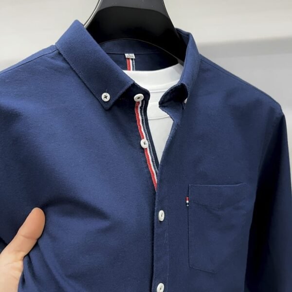 Navy Blue color shirt premium shirt for men's SB-185 - Image 2