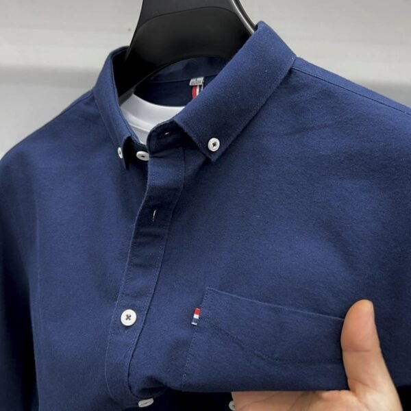 Navy Blue color shirt premium shirt for men's SB-185 - Image 3