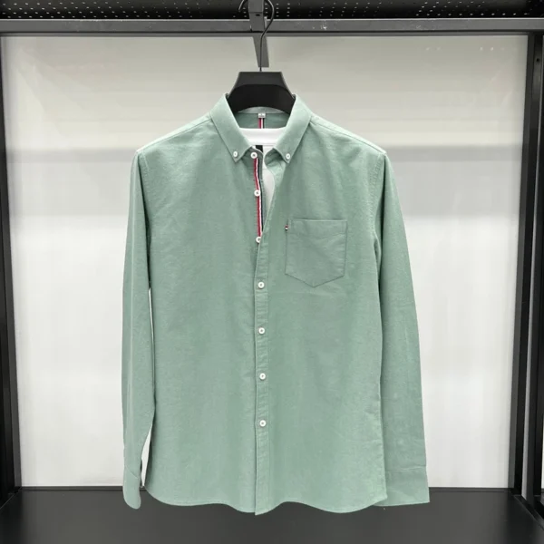 Mint Color Premium Full Sleeve Shirt For Men's SB-191 - Image 3