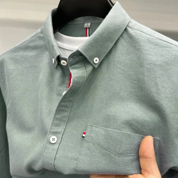 Mint Color Premium Full Sleeve Shirt For Men's SB-191 - Image 5