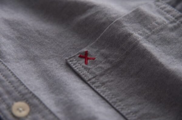Ash color full sleeve shirt SB-184 - Image 6