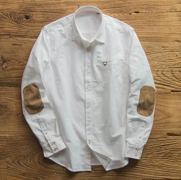 White color premium shirt for men SB148 - Image 4