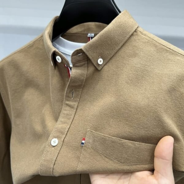 Masterd color premium full sleeve shirt for men's SB-189 - Image 3