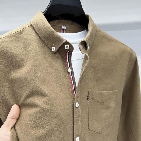 Masterd color premium full sleeve shirt for men's SB-189 - Image 4