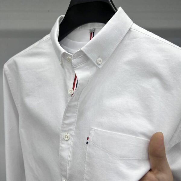 White color premium shirt for men's SB-187 - Image 2