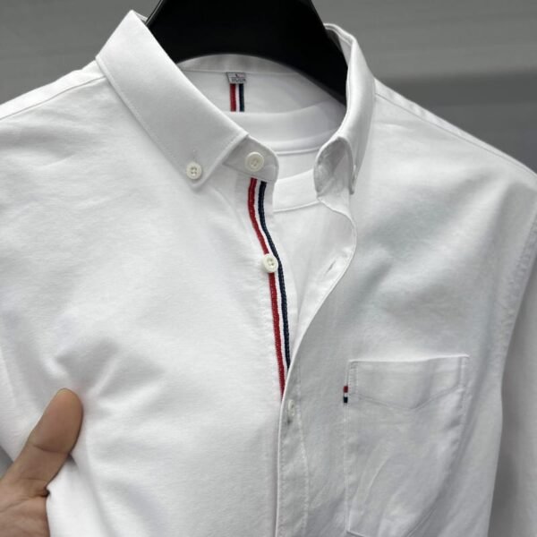 White color premium shirt for men's SB-187 - Image 3