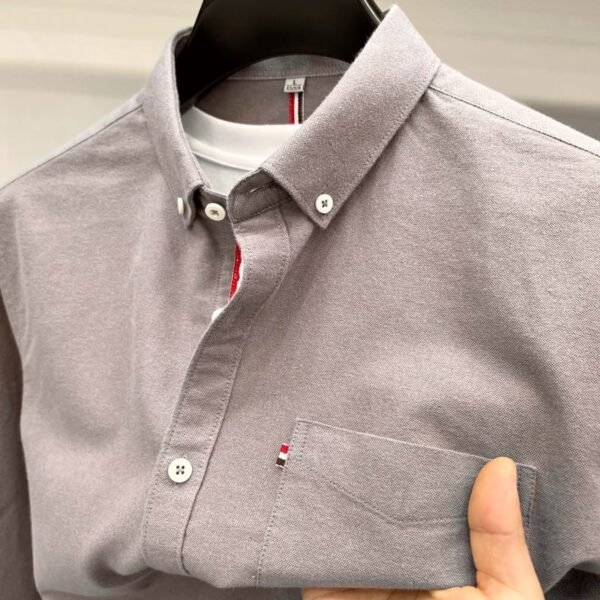 Pink Color Premium Full Sleeve Shirt For Men's SB-192 - Image 3