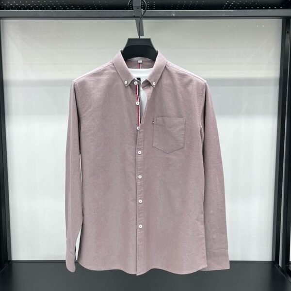 Pink Color Premium Full Sleeve Shirt For Men's SB-192 - Image 4