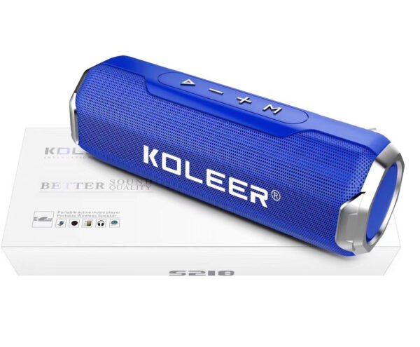 KOLEER S218 Stereo Sound Outdoor Portable Bluetooth Speaker - Image 4