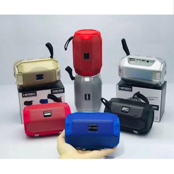 KMS-E92 Wireless Bluetooth Speaker, Dual Speaker - Image 3
