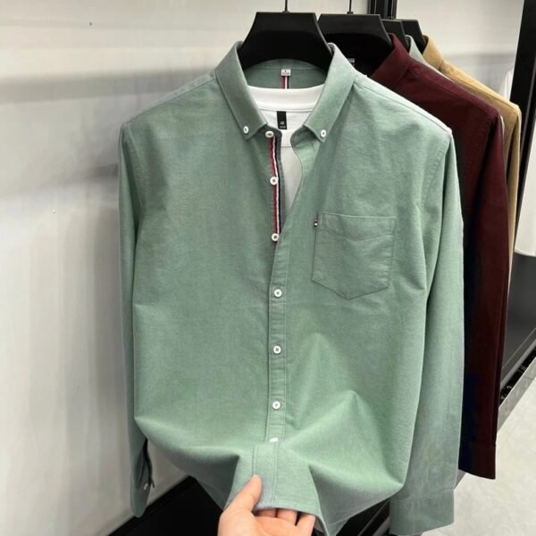 Light Mint green color premium shirt for men's SB195 - Image 2