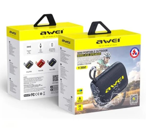 Awei Y382 Mini Portable Bluetooth Speaker - Image 5