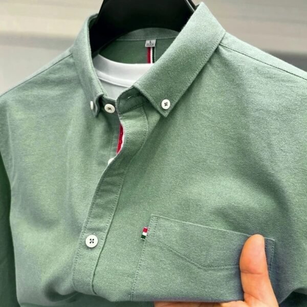 Light Mint green color premium shirt for men's SB195 - Image 3