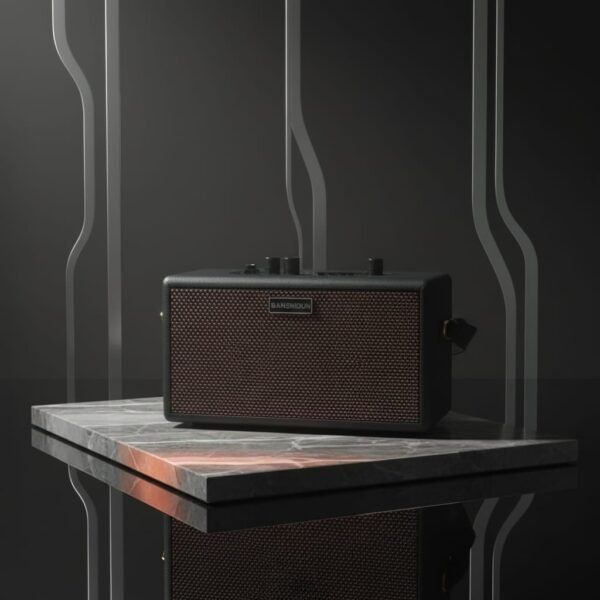 BANSHIDUN Dual Speaker Household Outdoor Portable Card Speaker - Image 3
