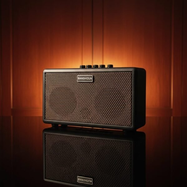 BANSHIDUN Dual Speaker Household Outdoor Portable Card Speaker - Image 4